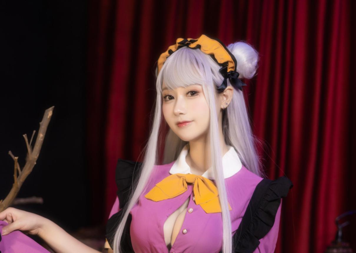 羽生三未 NO.019 万圣黑丝女仆[37P 1.56G]