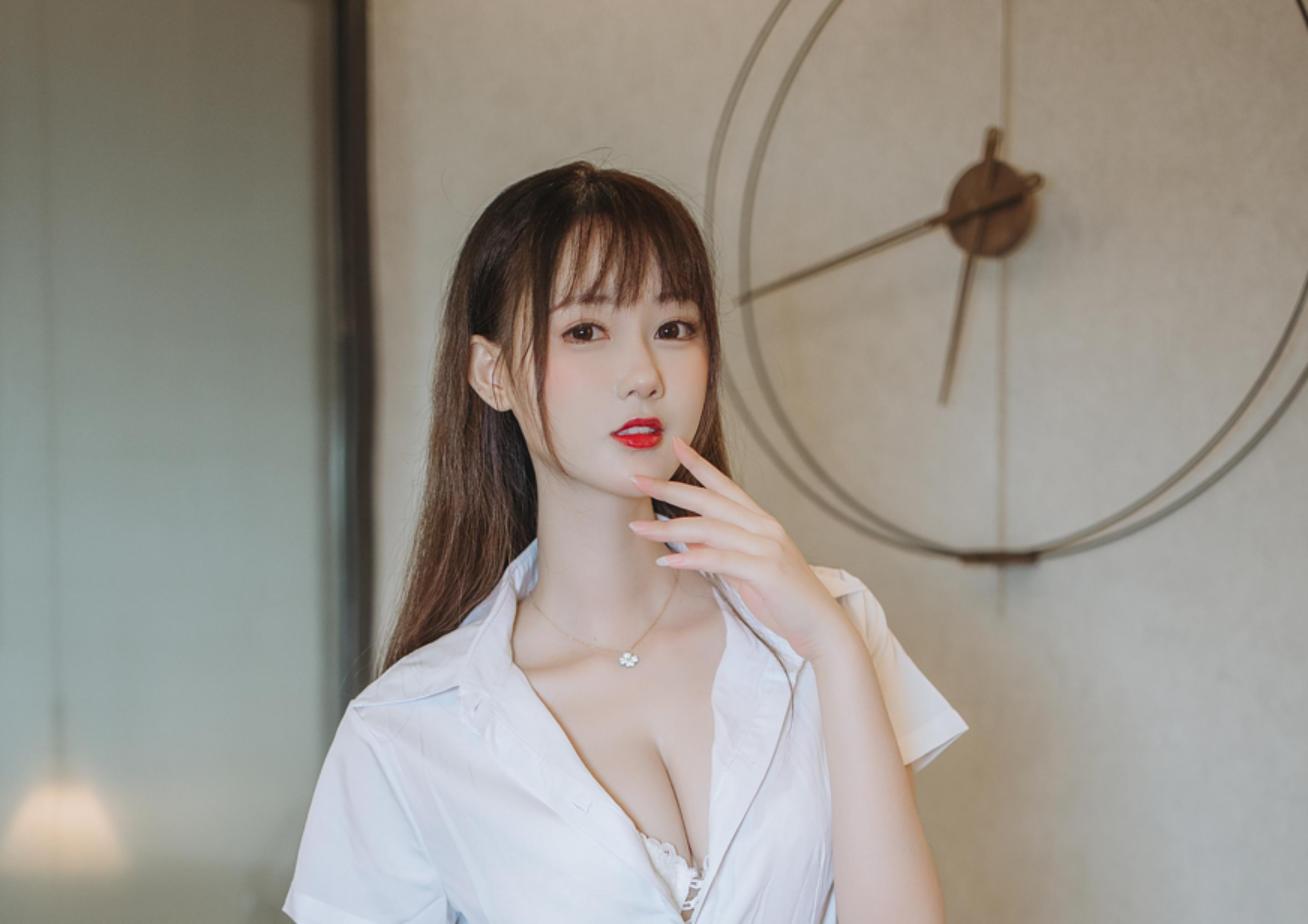 羽生三未 NO.014 黑丝包臀OL[40P-624MB]