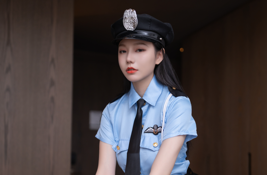 安然anran NO.018 内购无水印 8681 安警官[89P／1.02GB]